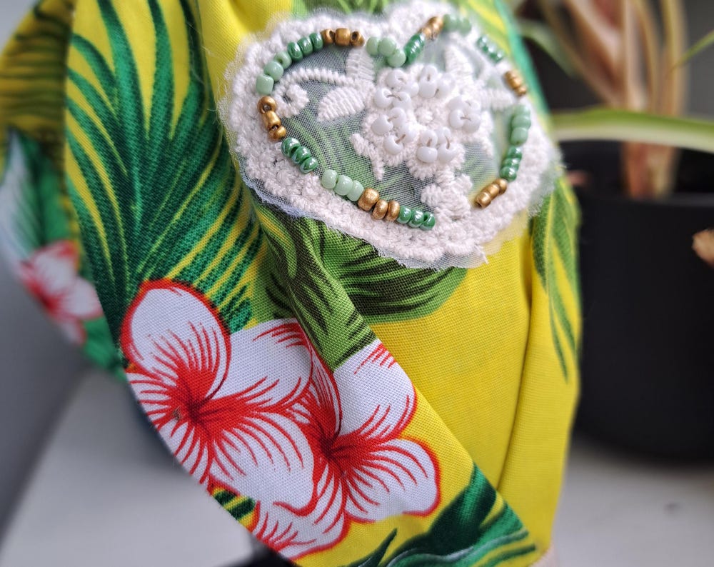 Flower headband