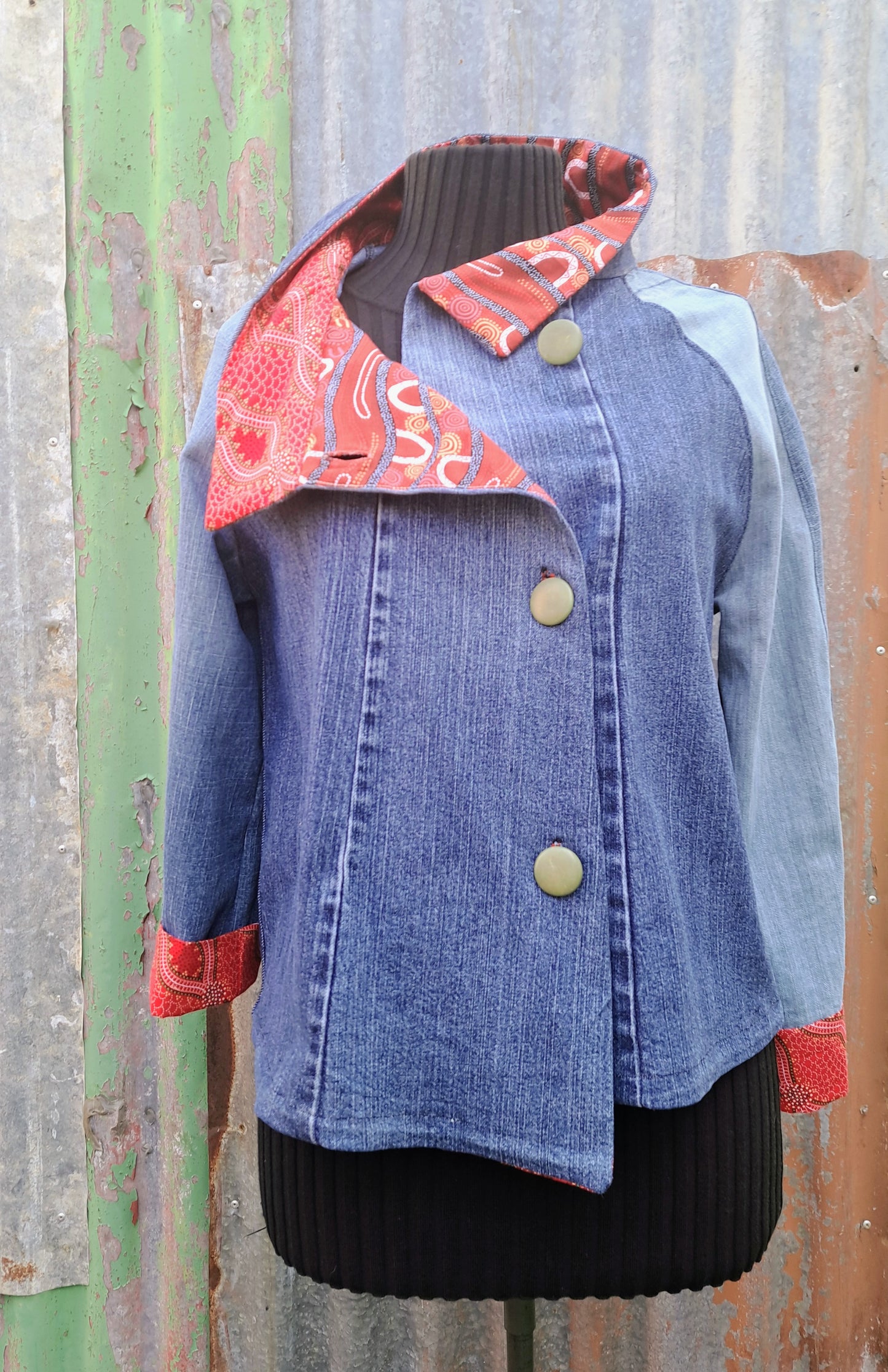 3/4 denim Jacket