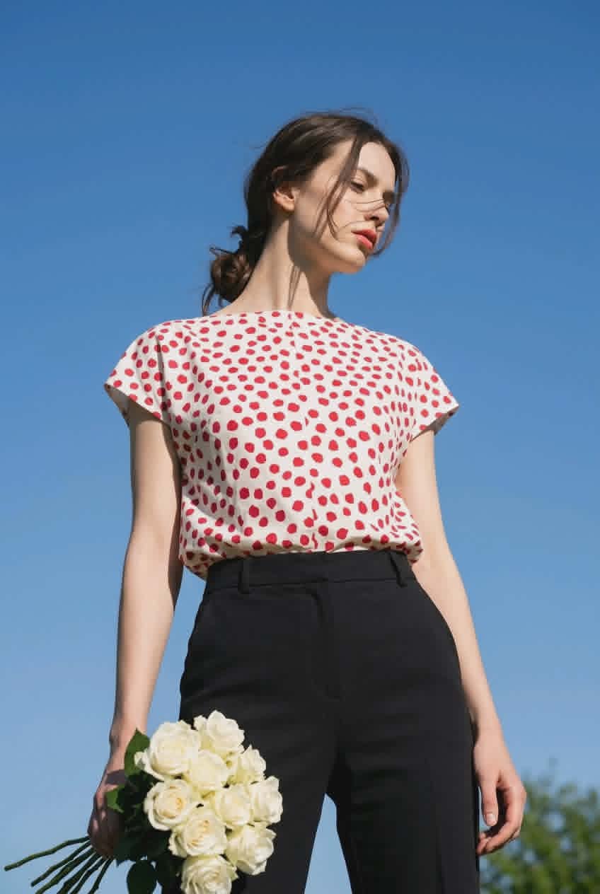 Reworked Romantic Blouses