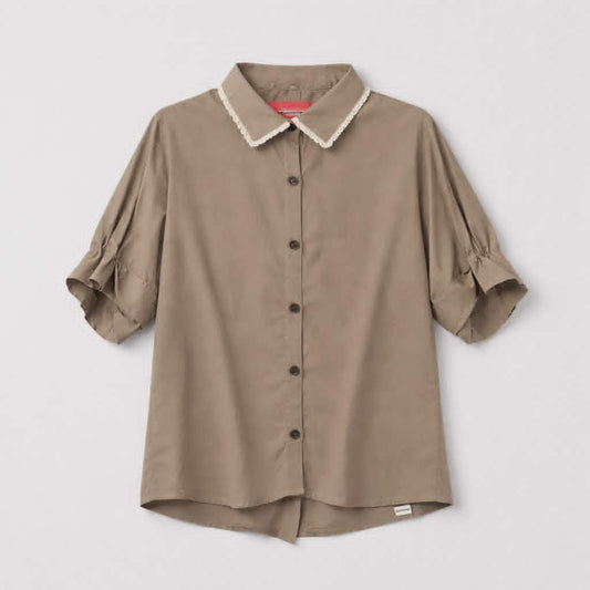 Embroidered Cotton Blouse – “My Medicine is Love”