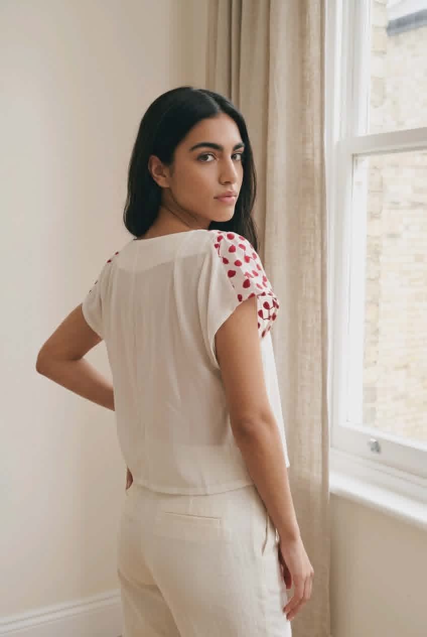 Reworked Romantic Blouses